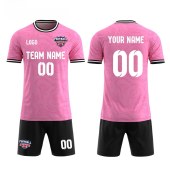 Custom-made Breathable Soccer Wear Football Jersey Shirt Set Sublimated Club Team Uniform Classic Retro Soccer Jersey For Boys & Men 160-190cm Ls01(06-09)