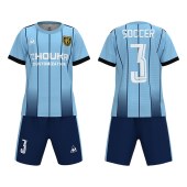 90-150CM Factory OEM Service Custom-made Soccer Jersey Set Kid Men Blank Soccer Team Uniform with Sublimation Breathable Football Soccer Wear