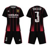 90-150CM Factory OEM Service Custom-made Soccer Jersey Set Kid Men Blank Soccer Team Uniform with Sublimation Breathable Football Soccer Wear