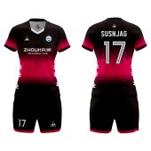 Oem Wholesale High Quality Custom-made Sublimated Girls Team Volleyball Jerseys Set Women Full Volleyball Uniform Designs