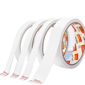 Double-sided adhesive student with high viscosity thin handmade cotton paper two-sided strong white tear no trace tape cloth