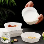 Trending Best Air Fryer Parchment Paper Food Grade Paper Liners 150 Reusable Non Sticker Air Fryer Paper Liner Air Fryer Liners