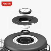NIBU Hot Sale Vacuum Sealed Storage Coffee Beans Airtight Canister Metal Coffee Container With Exhaust Valve