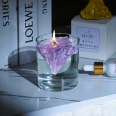 Manxi Handmade Floating Iceberg Candle, Home Decor Ornament, Best Friend Gift, Floating Mount Fuji Aroma Candle
