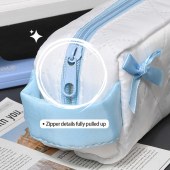 Kawaii Stationery Creative Pencil Pouch Zippers Pen Bag For Girls cute Makeup Bag