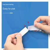 Double-sided adhesive student with high viscosity thin handmade cotton paper two-sided strong white tear no trace tape cloth