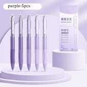 Gel Pens Sets Wholesale Office Stationary Neutral Signature Pen High Quality Hot Sale 5 Pack Black