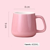 Customizable ceramic mugs with four color options, personalized logos, and mixed-color combinations available. Perfect for group or corporate gift customization.