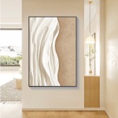 Nordic Modern Textured  landscape painting on canvas Living room laundry bedroom dinning room wall art display painting