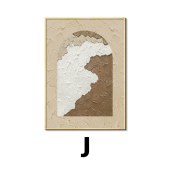 Nordic Modern Textured Tropical Scenery painting on canvas Living room laundry bedroom dinning room wall art display painting