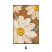 Modern Textured  sunflower painting on canvas Living room laundry bedroom dinning room wall art display painting