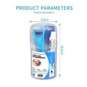 Wholesale Orthodontic Interdental Brush Tongue Cleaner Dental Floss Threader Pick Travel Oral Care Hygiene Kit
