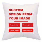 Pillow custom logo cartoon pillow DIY home sofa pillow photo custom gift pillow