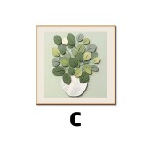 Nordic Modern square painting on canvas Living room laundry bedroom dinning room wall art display painting