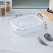 Glass Lunch Box Borosilicate Glass Food Container Set Glass Food Storage Container