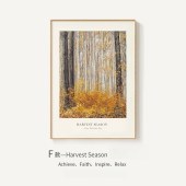 Home wall painting season floral wall art