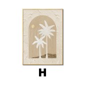 Nordic Modern Textured Tropical Scenery painting on canvas Living room laundry bedroom dinning room wall art display painting