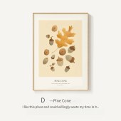 Home wall painting season floral wall art