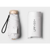 2 Pieces Set Compact and Portable Umbrella for Women – Dual-Use Sun & Rain Protection, UV-Resistant, Thickened Black Coating, Mini Capsule Design